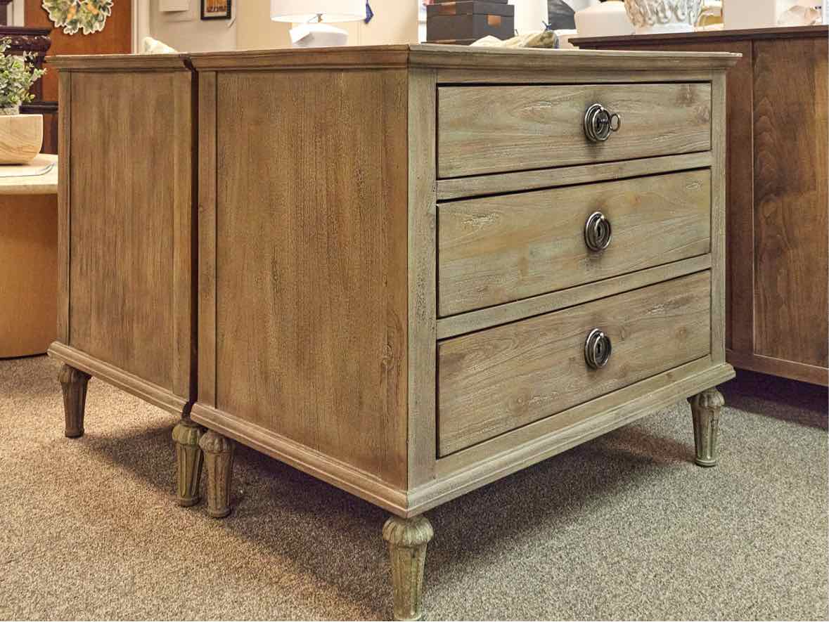 Pair of Restoration Hardware 'Maison' Nightstands