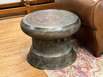 Southeast Asian Drum Table