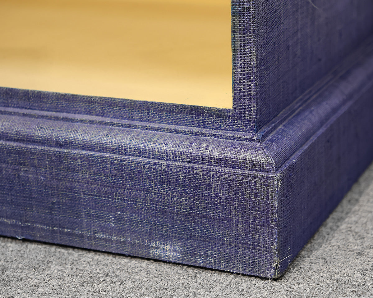 Linen Wrapped Bookcase
