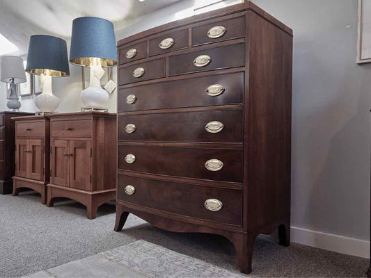 Paine Furniture Banded Mahogany Chest