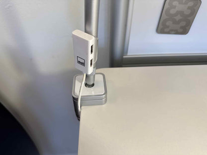 Moll 'Champion' Adjustable Height Desk With Flex Deck Extension