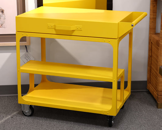 Scavolini Diesel-Misfit Yellow Bar Cart