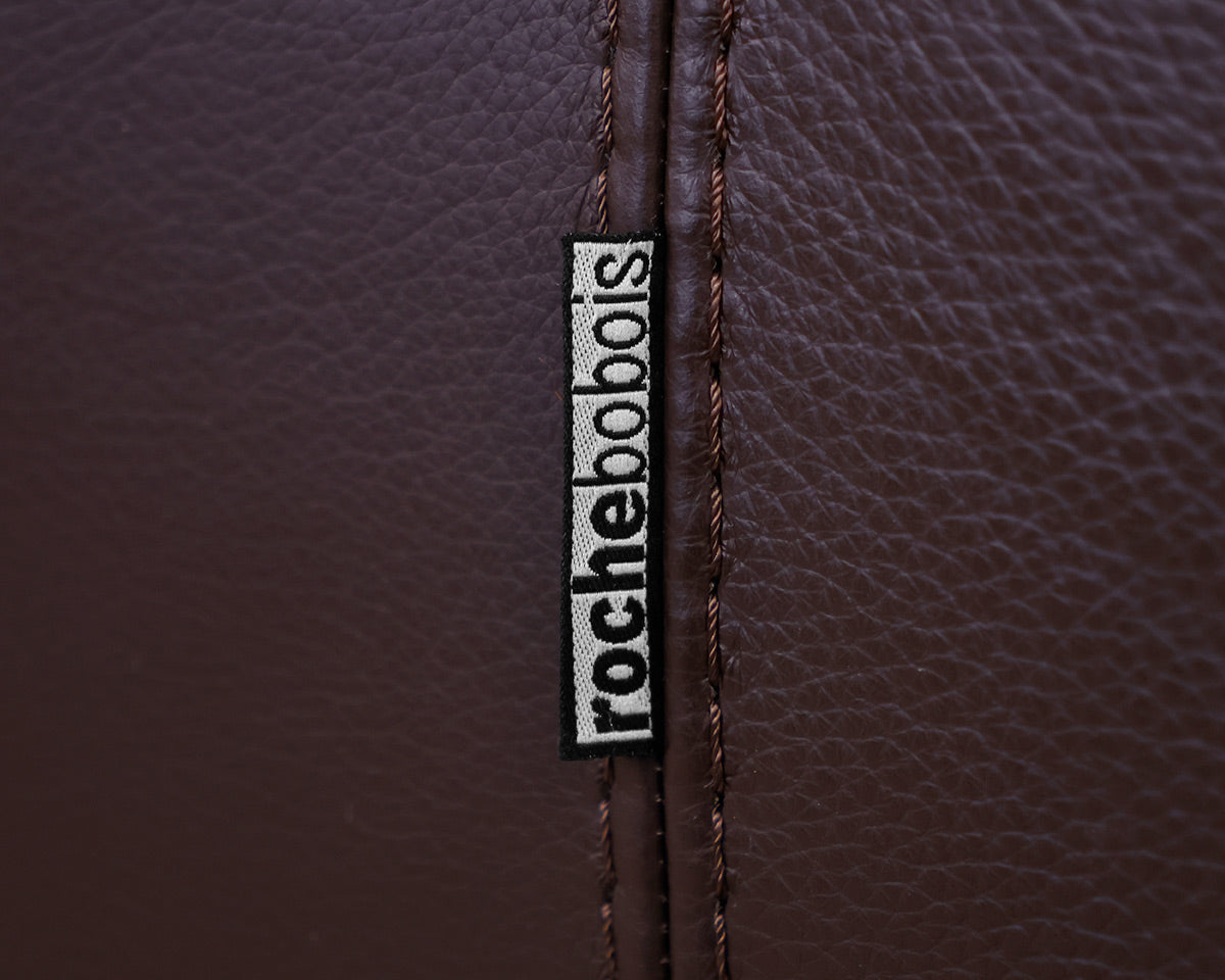 Roche Bobois Brown Leather Sectional