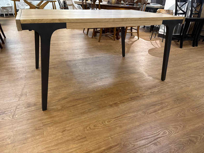 Crate & Barrel 'Lakin' White Oak Dining Table