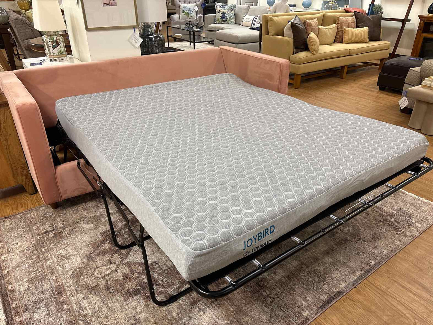 Joybird 'Briar' Queen Sleeper Sofa w/ Bolster Pillows