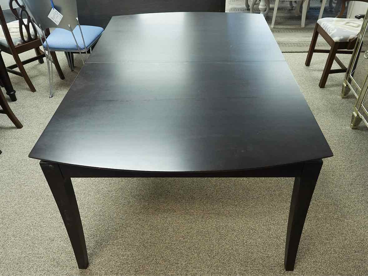 Gat Creek Sabin 64" Extension Dining Table in Maple with Classic Espresso Finish