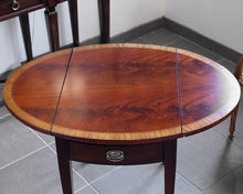 Pair of Ethan Allen Drop Leaf Side Tables