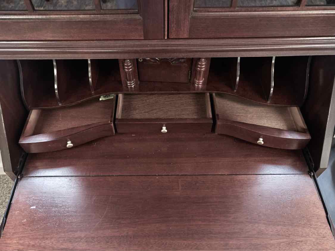 Jasper Cabinet Mahogany Drop Front  Secretary Desk