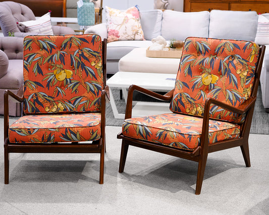 Pair of MCM Lounge Chairs