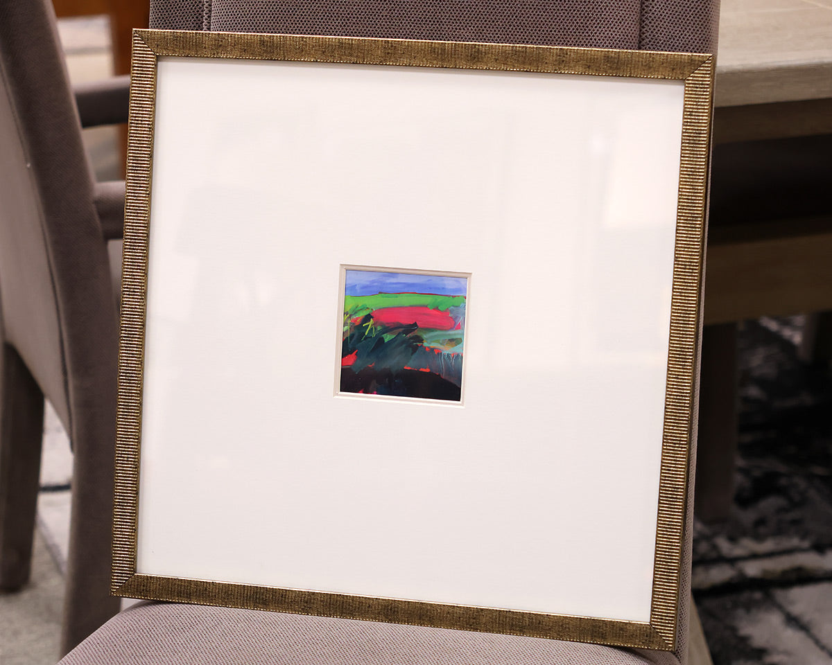 "Maker of All Things II" Matted Print in Distressed Antique Gold Frame