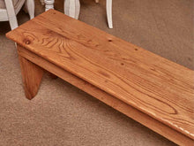 Solid Oak Bench