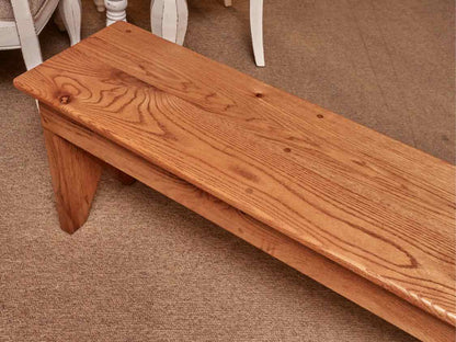 Solid Oak Bench