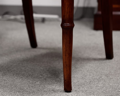 Stuart Swan Set of 8 Neoclassical 'X' Back Mahogany Dining Chairs