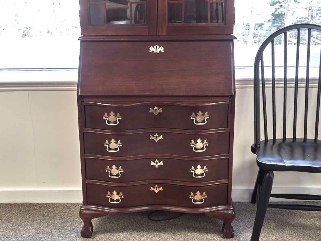 Jasper Cabinet Mahogany Drop Front  Secretary Desk