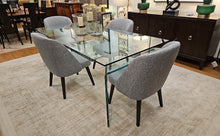 'Ray Plus' Contemporary Glass Dining Table
