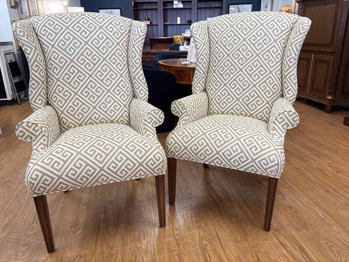 Ethan Allen Pair of Host Dining Chairs