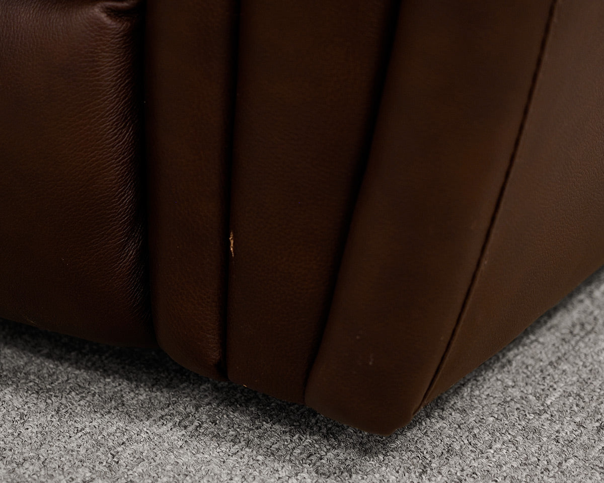 Leather Italia USA Two Cushion Love Seat