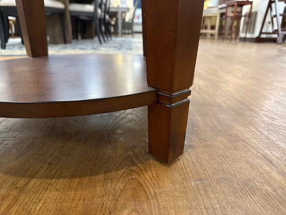 Bassett Pair of Round Side Tables