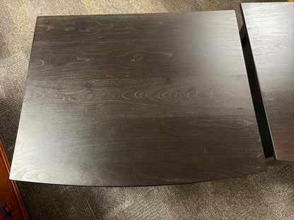 Pair of Circle Furniture Nightstands in Espresso