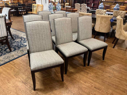 The Design Place Set of 8 'Chelsea' Side Chairs