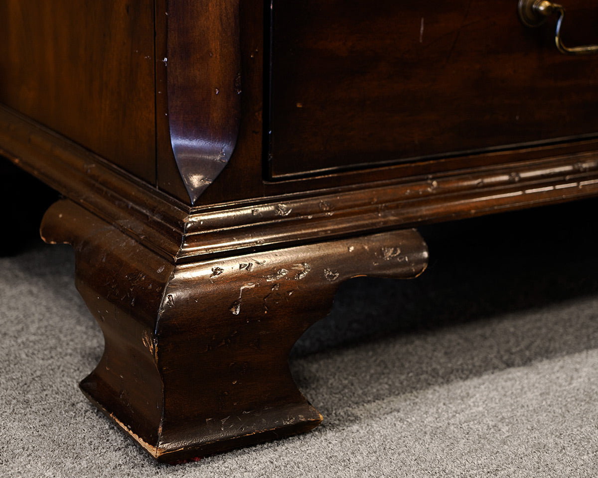 Mitchell Gold 5-Drawer Dark Oak Chest