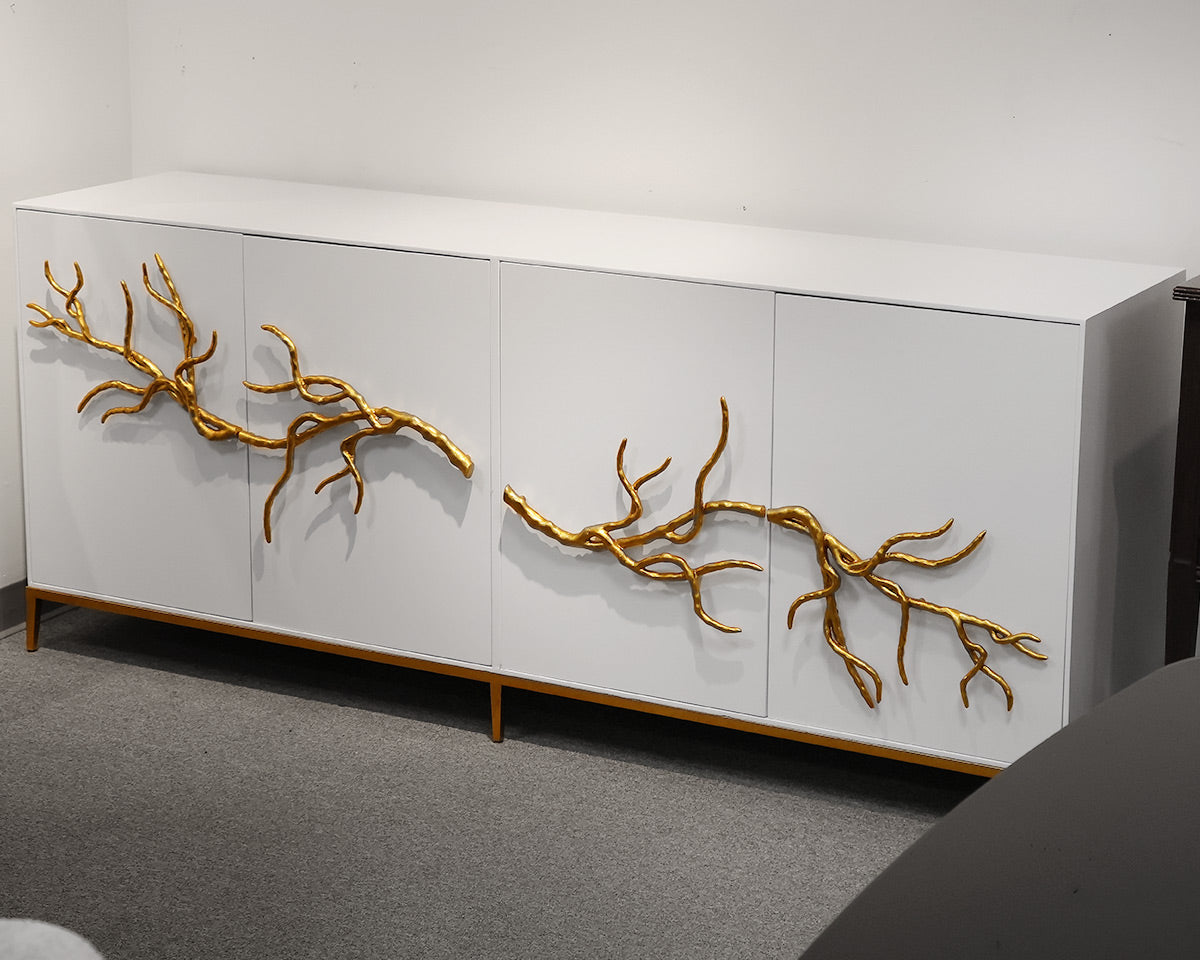 Chelsea House Branch 4-Door Cabinet