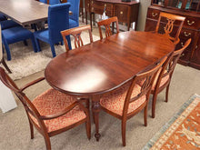 Saloom Cherry Oval  Dining Table with 6 Chairs
