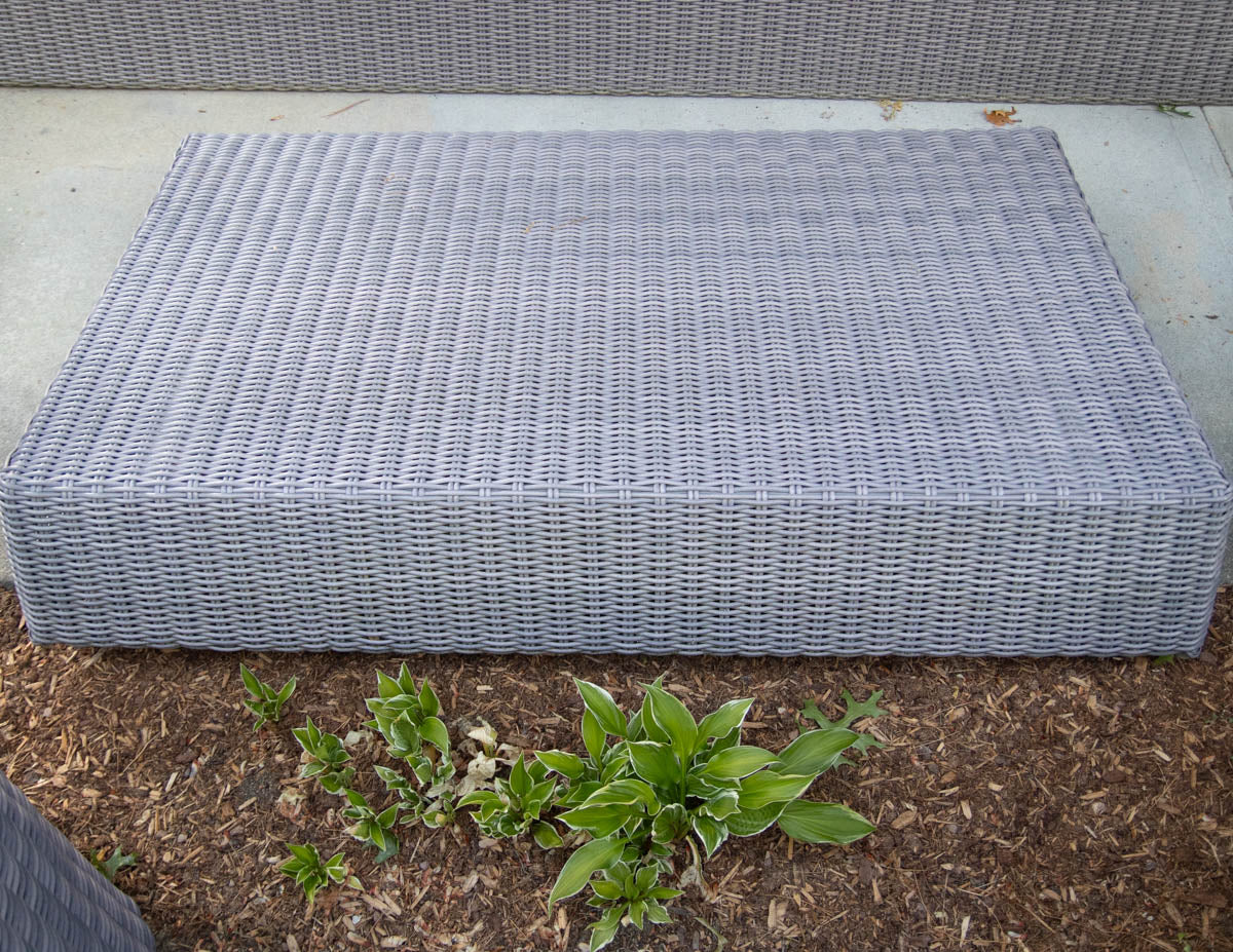 Janus et Cie 'Zeya' Gray Woven Wicker Outdoor Set