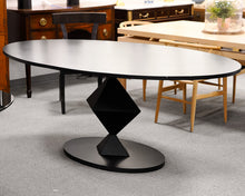 Meadow Blu Noir Katana Oval Dining Table