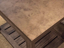 Ethan Allen 'Gannett' Rustic Side Table
