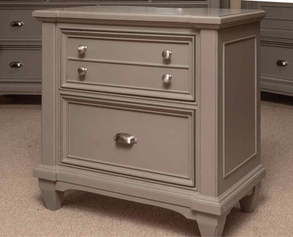 Pair Of Folio 21 'Hilton Head' Shutter 2 Drawer  Nightstands