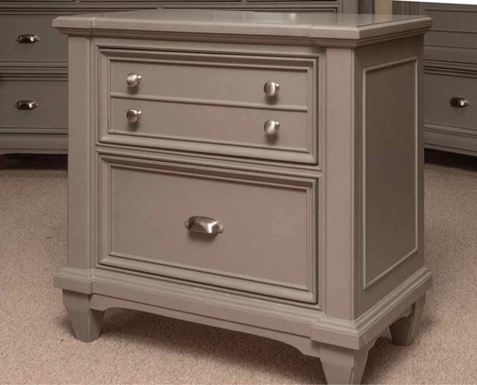 Pair Of Folio 21 'Hilton Head' Shutter 2 Drawer  Nightstands
