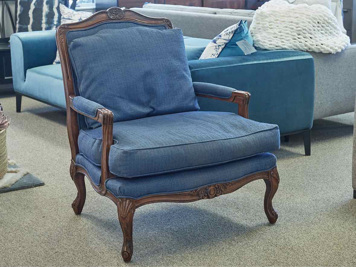 Harden Mahogany Frame Bergere Chair