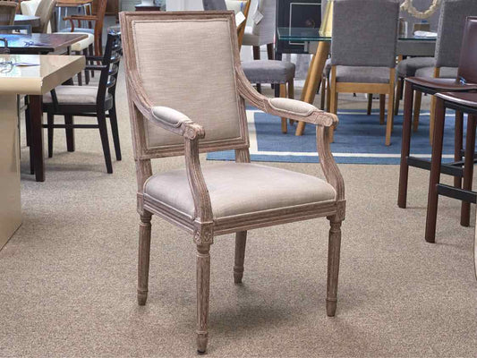 Set of 10 Restoration Hardware Vintage French Square Back Dining Chairs