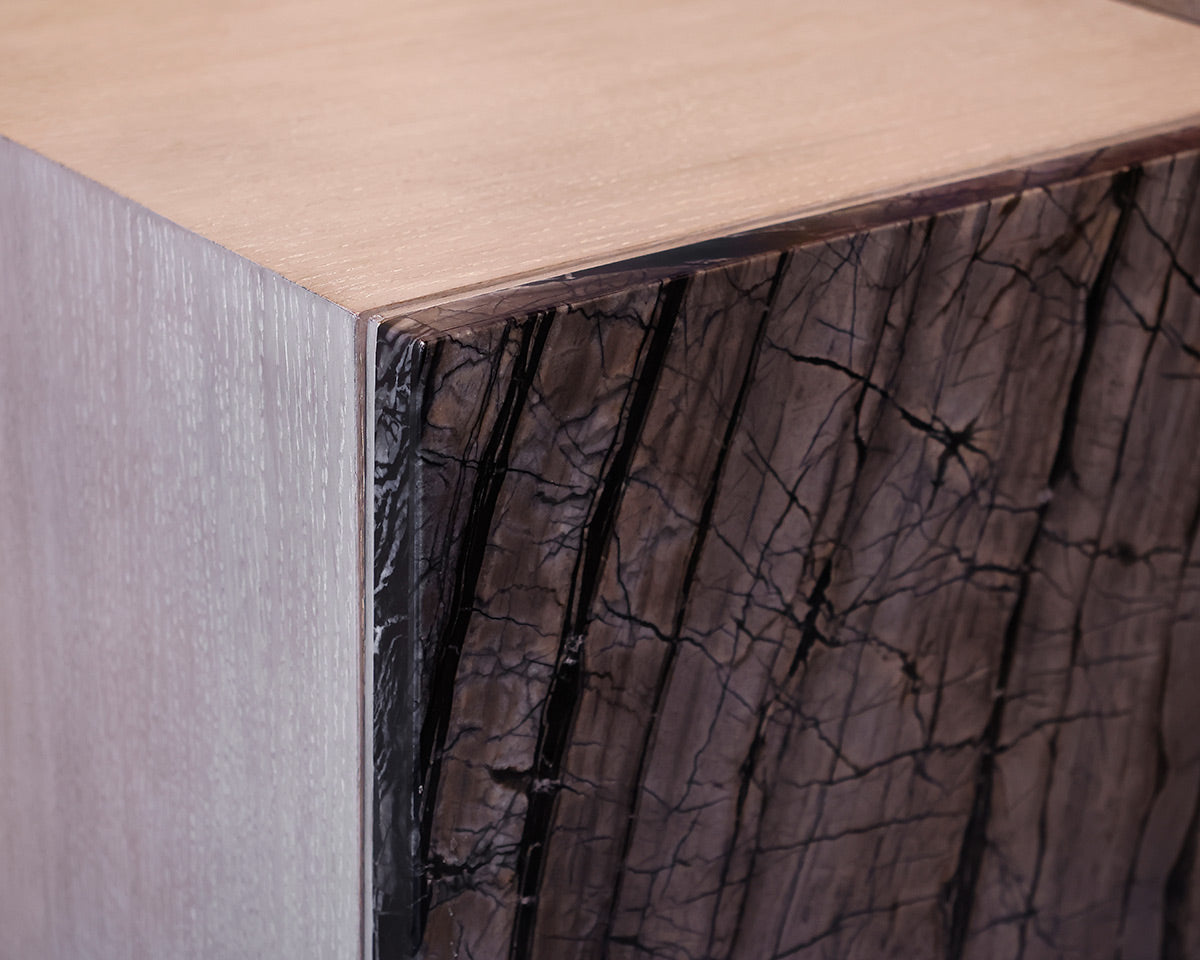 Bernhardt 'Linea' Marble Console