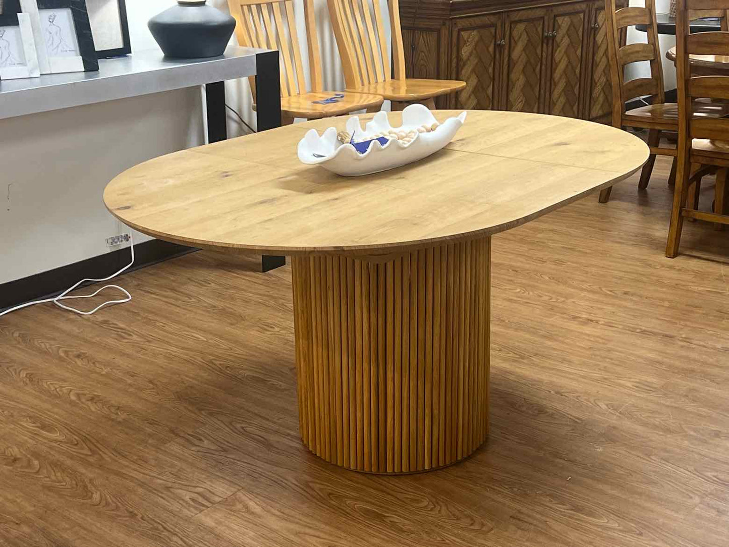 Allmodern 'Iris' Natural Oak Dining Table
