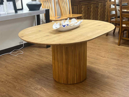Allmodern 'Iris' Natural Oak Dining Table
