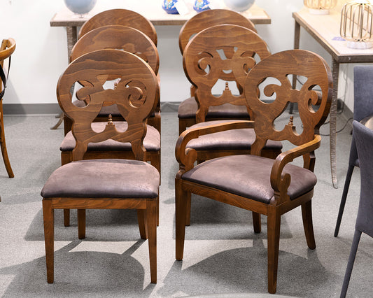 Set of Six Arhaus Dining Chairs