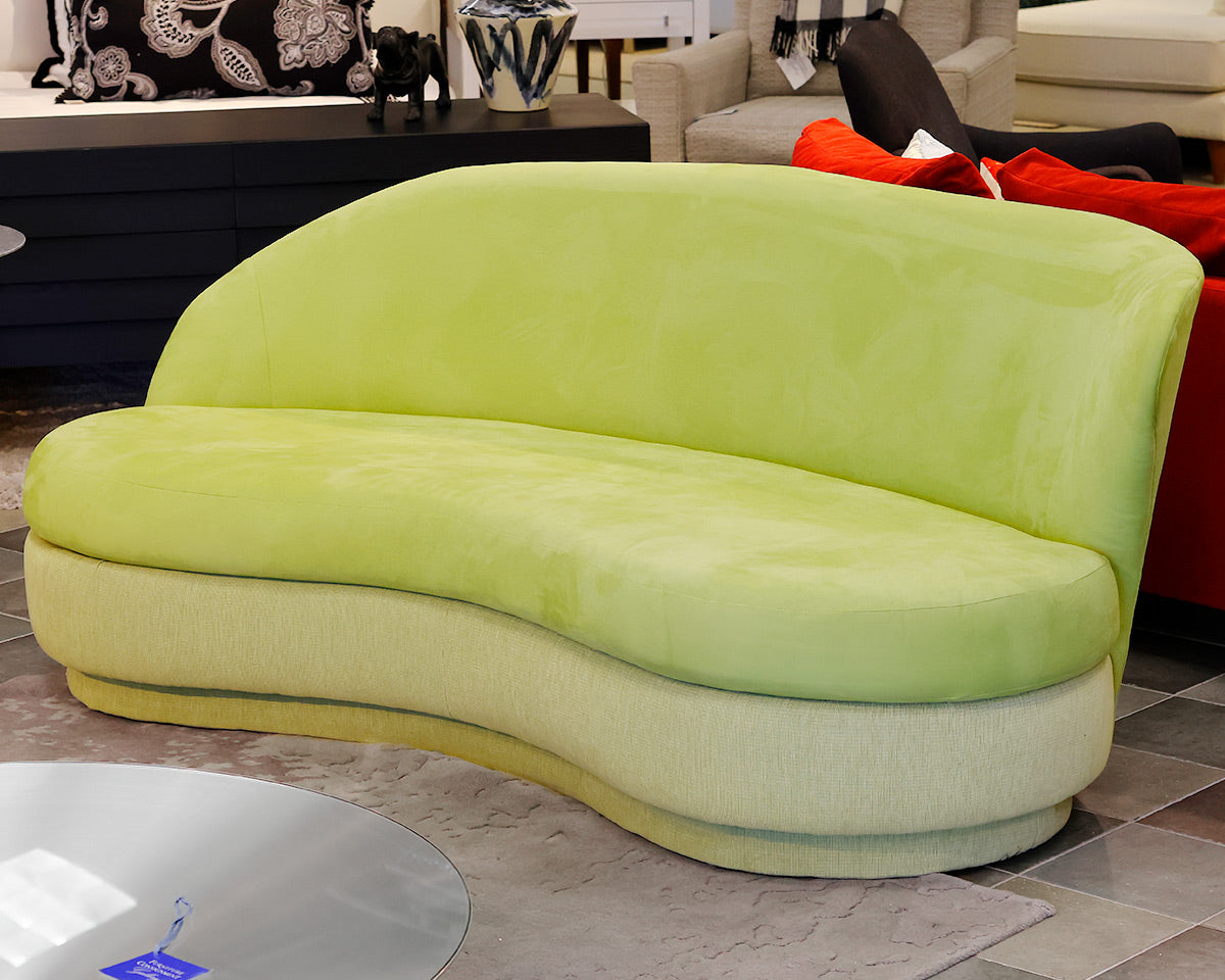 Mint Green Contemporary Lexington Sofa