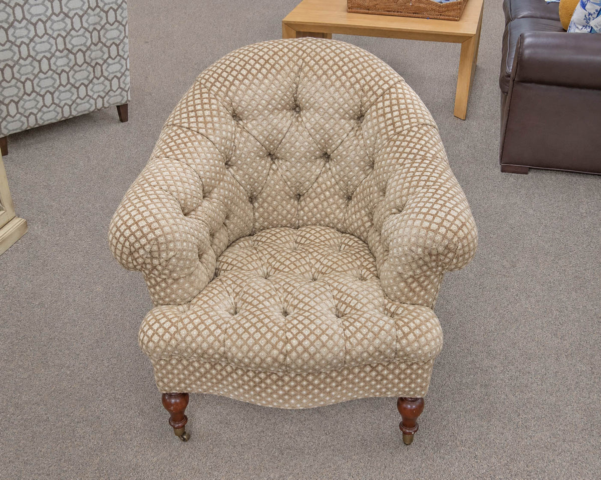 O'Henry Tufted Roll Arm Chair