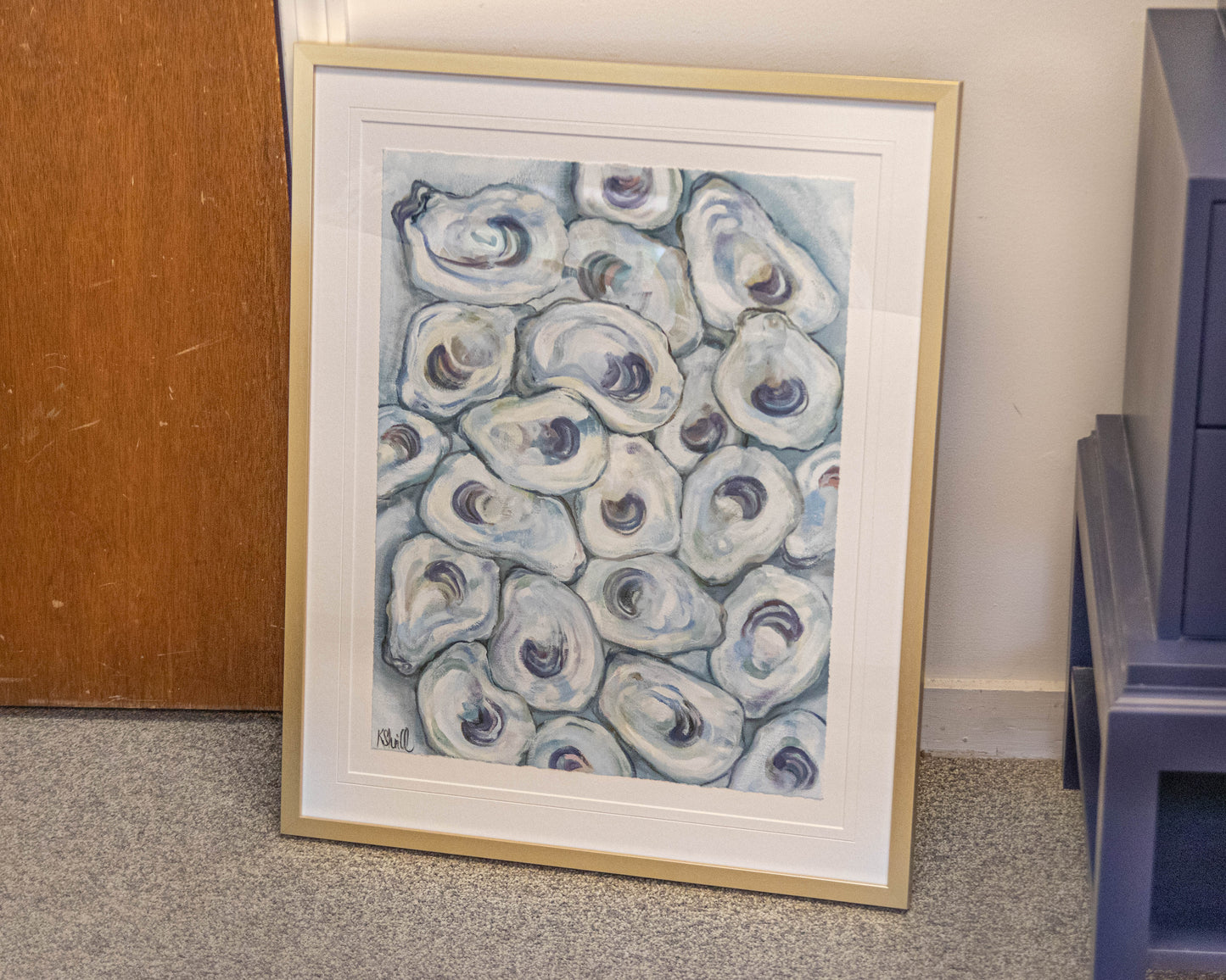 'Pile O Shells' Framed Print