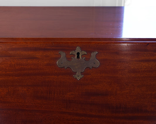 Chippendale Style Mahogany Secretary Desk