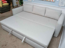 Room & Board ' Oxford'  'Olmstead Flax' 2 Cushion Pop Up Platform Queen Sleeper