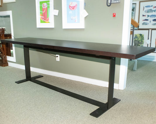 Holly Hunt Mahogany & Metal Console