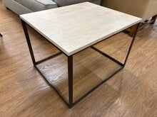 Mitchell Gold + Bob Williams Travertine Side Table