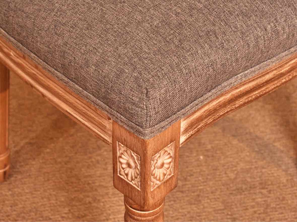 Set Of 6 French Country King Louis XVI Style Dining Chairs