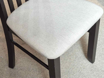 Canadel  Dark Espresso Finish 2 Leaves Table &  4 Chair Set