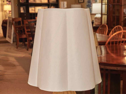 Yellow Gold Ceramic Table Lamp With Shade