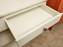 Pottery Barn  'Nantucket' Ivory 2 Drawer 2 Shelf Console