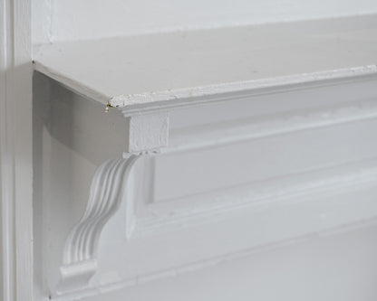 Decorative White finished Mantelpiece